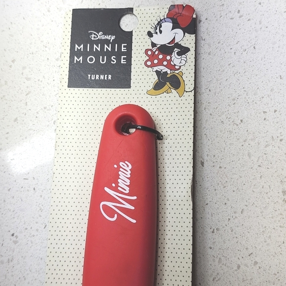 Disney Red Minnie Mouse Silicone  Spatula New - Picture 5 of 5